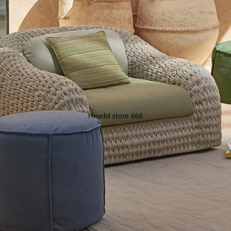 Уличный садовый диван гостиная одноэтажный террасный патио секционная уличная