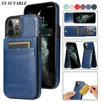 wallet card case for iphone 13 12 mini 11 pro xs max xr x 8 7 6 6s plus se 2020 2022 shockproof stand holder leather phone cover