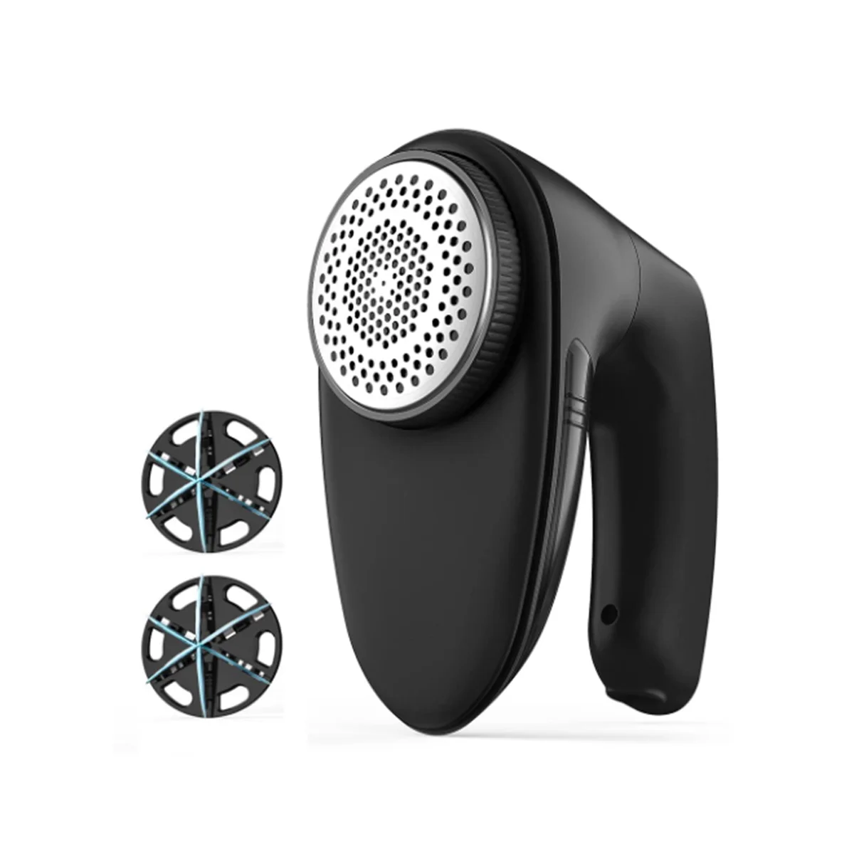

Electric Lint Remover with 6-Leaf Blades Quickly Remove USB Fabric Sweater for Clothes Bedding Black