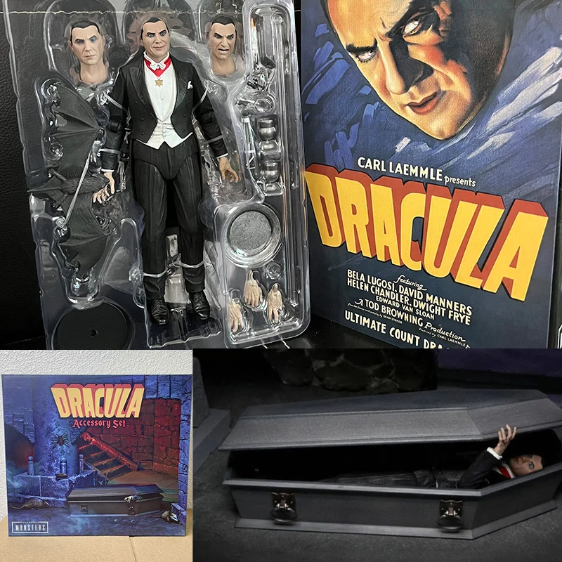 

Original NECA Figure Universal Monsters Count Dracula Accessory set Universal Monsters Action Figure Model Toys Birthday Gifts