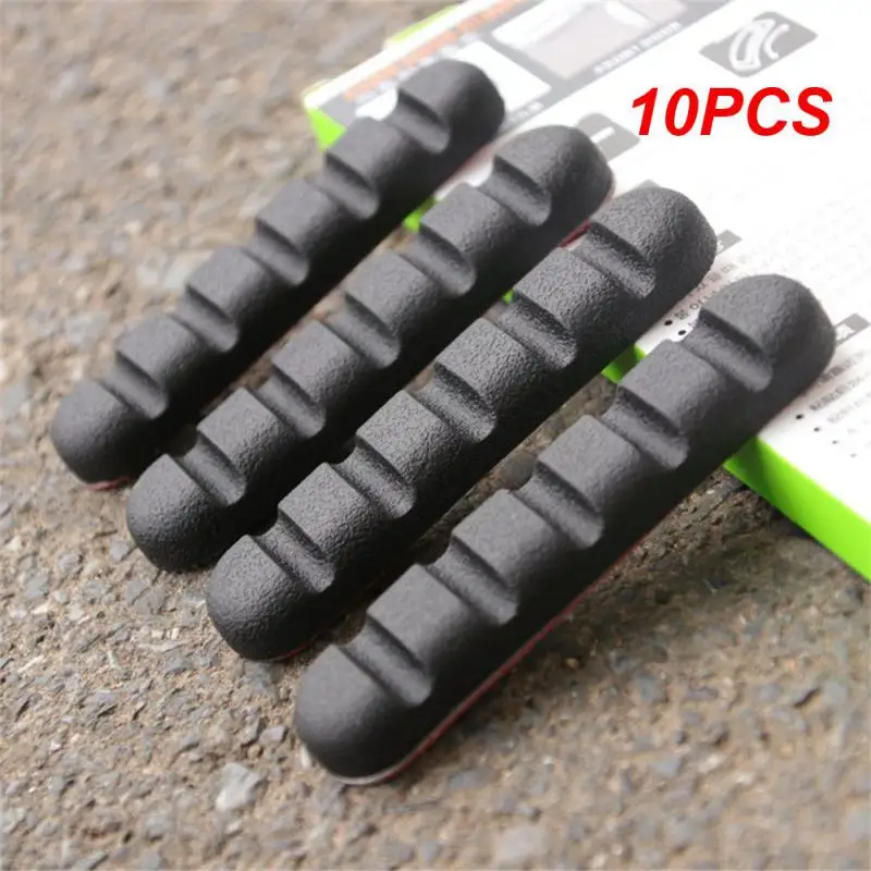 

10PCS Car Door Side Rearview Mirror Anti-collision Strip Anti-collision Anti-scratch Sticker Body Protection Rubber Strip