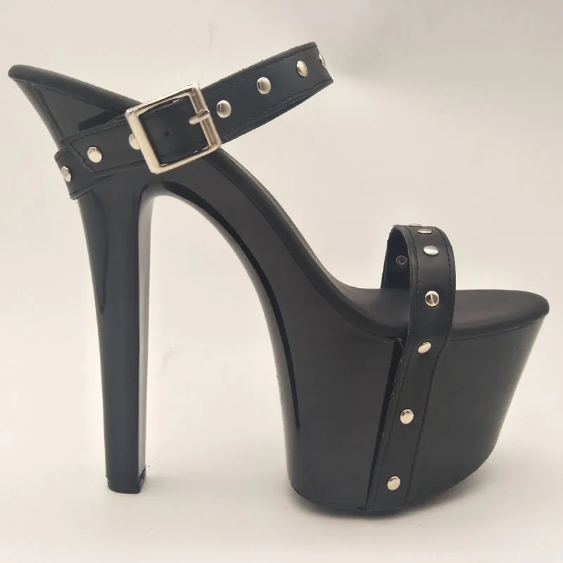 Экзотические красные черные сексуальные женские туфли для ночного клуба