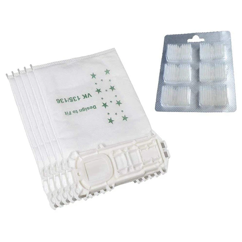 

Vacuum Cleaner Attachments Cleaning Accessories Vacuum Cleaner Fit For Vorwerk VK135 VK136 20 Dust Bags+2 Fresheners