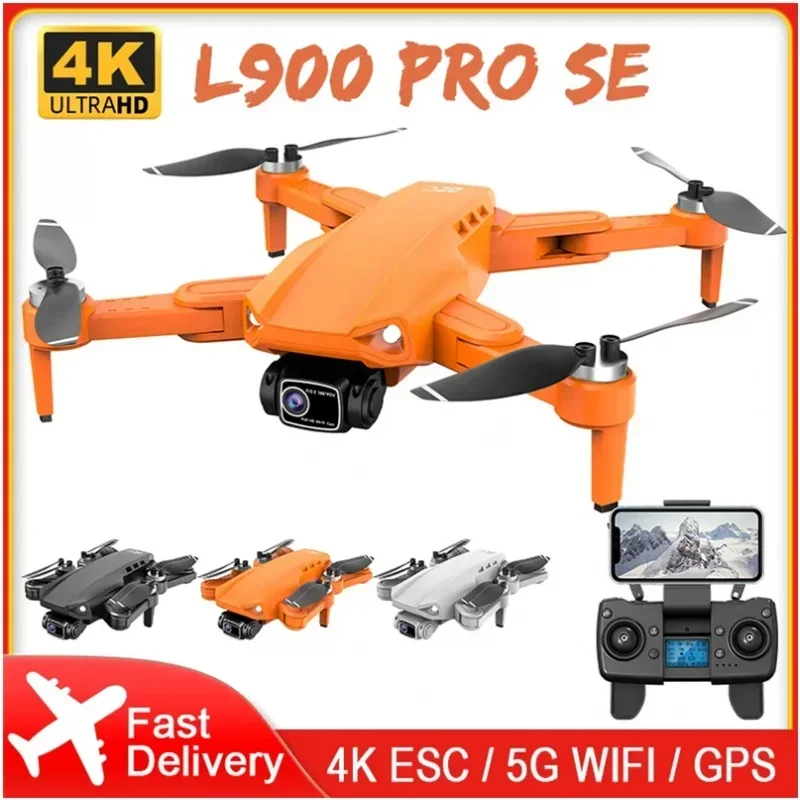 

Дрон L900 PRO SE, профессиональный Квадрокоптер с двойной HD камерой, GPS, Wi-Fi, VS SG108 Pro KF102, 4K