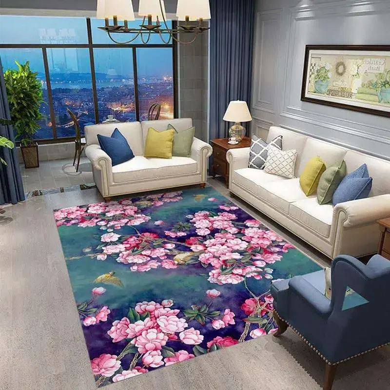 Мультяшный ковер с 3D принтом нескользящий игровой коврик для детской комнаты