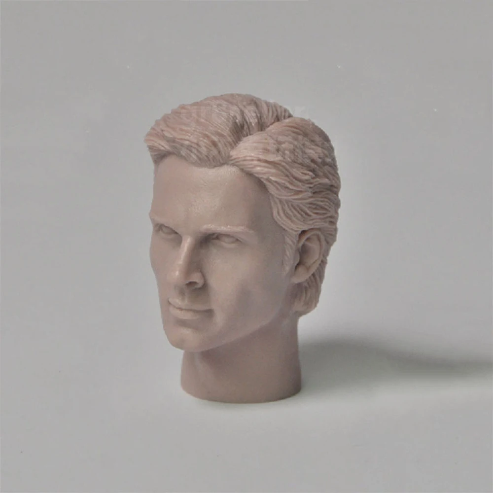 Неокрашенная голова лепка 1/6 молодой Кларк Том вырезанная модель для 12-дюймовой