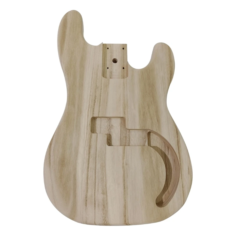 

Unfinished Tablet with Wooden Body, Empty Wooden Barrel for PB Guitar and Bass