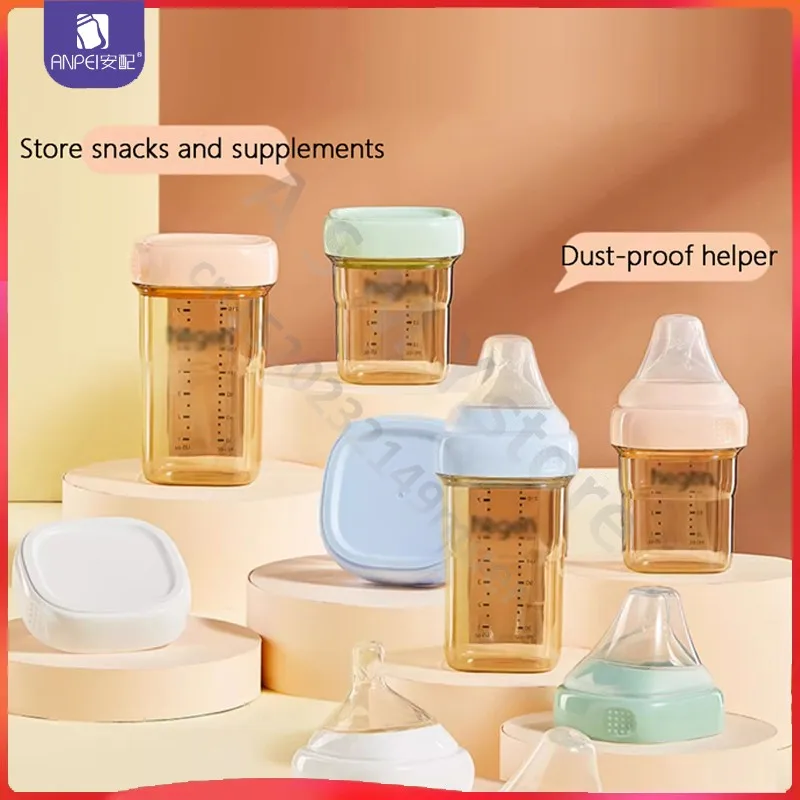

storage box cover/cup cover/handle/dust cover+bottle collar/straw/square bottle universal,Suitable for hegen bottle accessories
