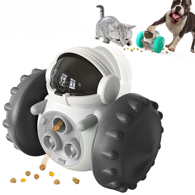 

Dog Puzzle Toys Pet Food Interactive Tumbler Slow Feeder Funny Toy Food Treat Dispenser for Pet Dogs Cats Training Dog Supplies