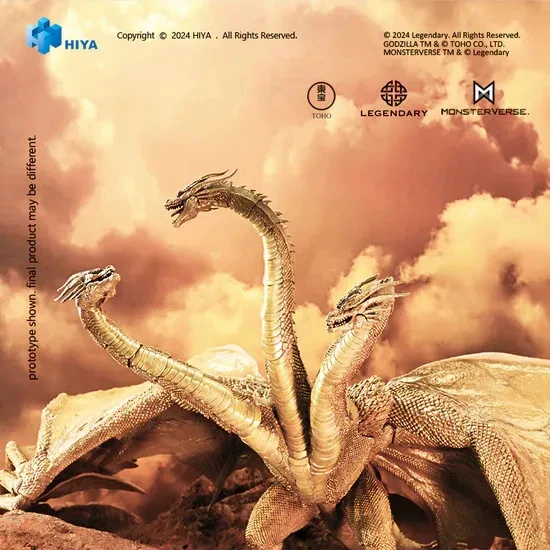 Фото HIYA EBG0077 Изысканная Базовая Серия монстров Ghidorah Gravity Beam Ver. №4
