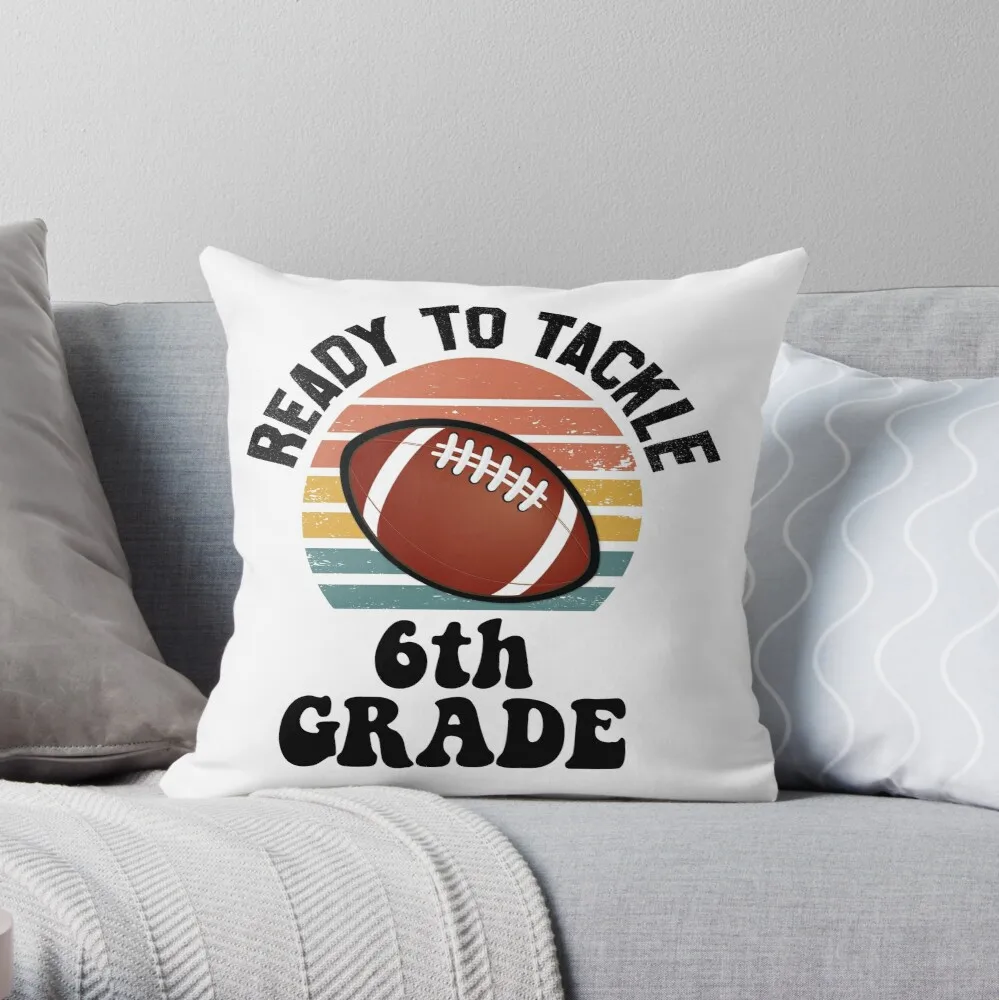 

Наволочка на молнии с принтом «Ready To Tackle» для мальчиков