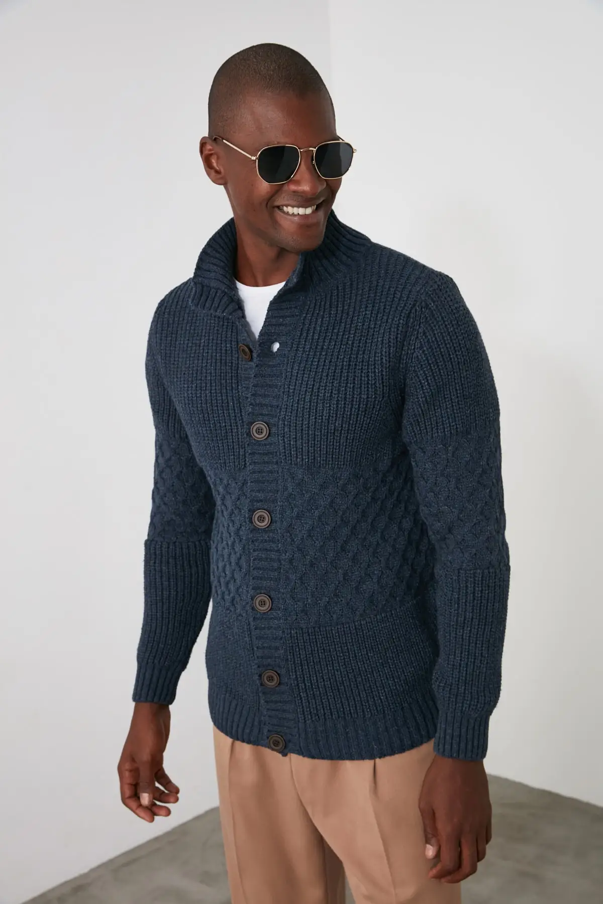 

Trendyol Male Cardigan TMNAW21HI0207