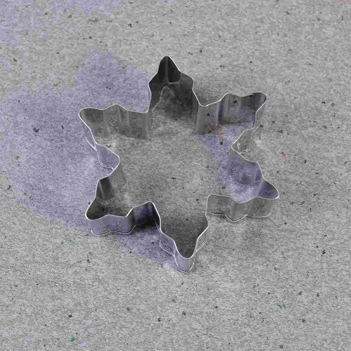 

5pcs Metal Cookie Christmas Biscuit Cookie DIY Biscuits Stainless Steel Cookie