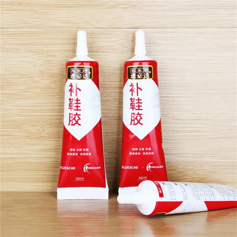 

Strong Shoe Glue Adhesive Worn Shoes Repairing Glue Sneakers Boot Sole Bond Shoemaker Transparent Waterproof 60ml Repair Tool