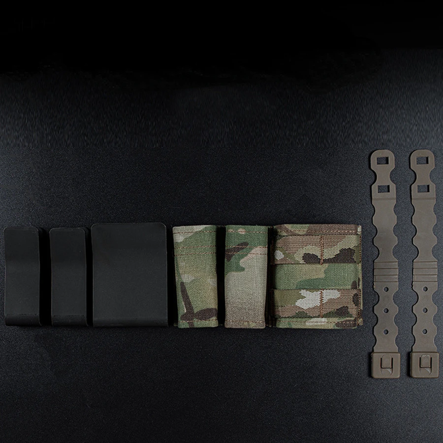 9 мм + 5 56 параллельная сумка для аксессуаров с системой Молле тактическая