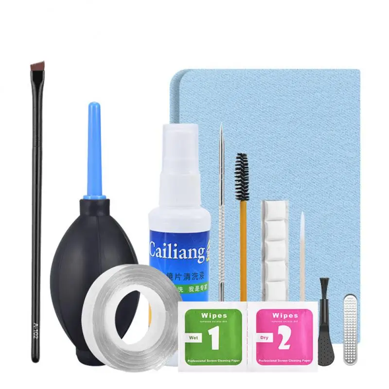 

Professional Cleaner Digital Cleaning Kit Dusting Brush Cleaning Set 11-in-1 8 In 1 Cleaning Set For Computer Keyboard Brand New