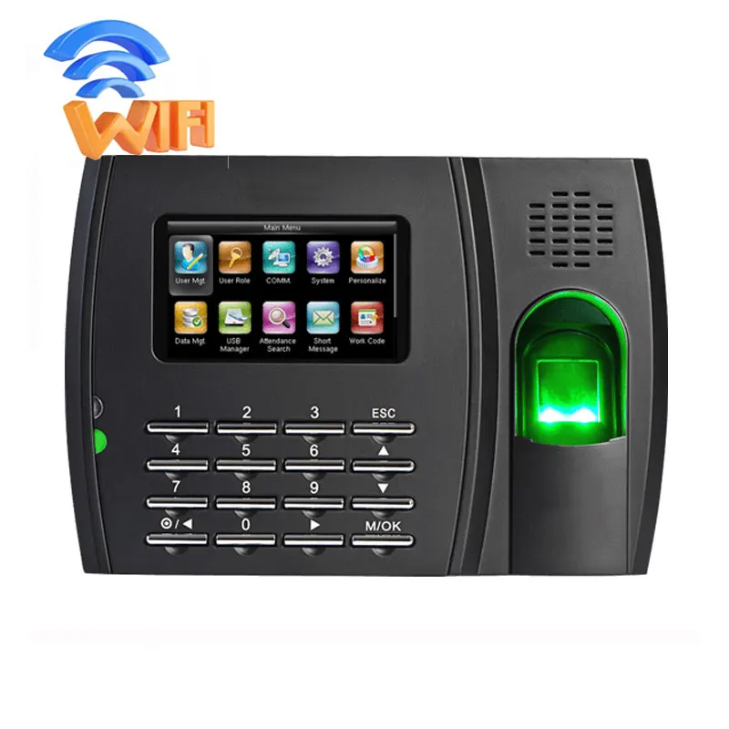 Zk U8 Con Protezione Del Terminale Di Identificazione Della Macchina Per Presenze Wifi Presenza Di Impronte Digitali Elettroniche Intelligenti