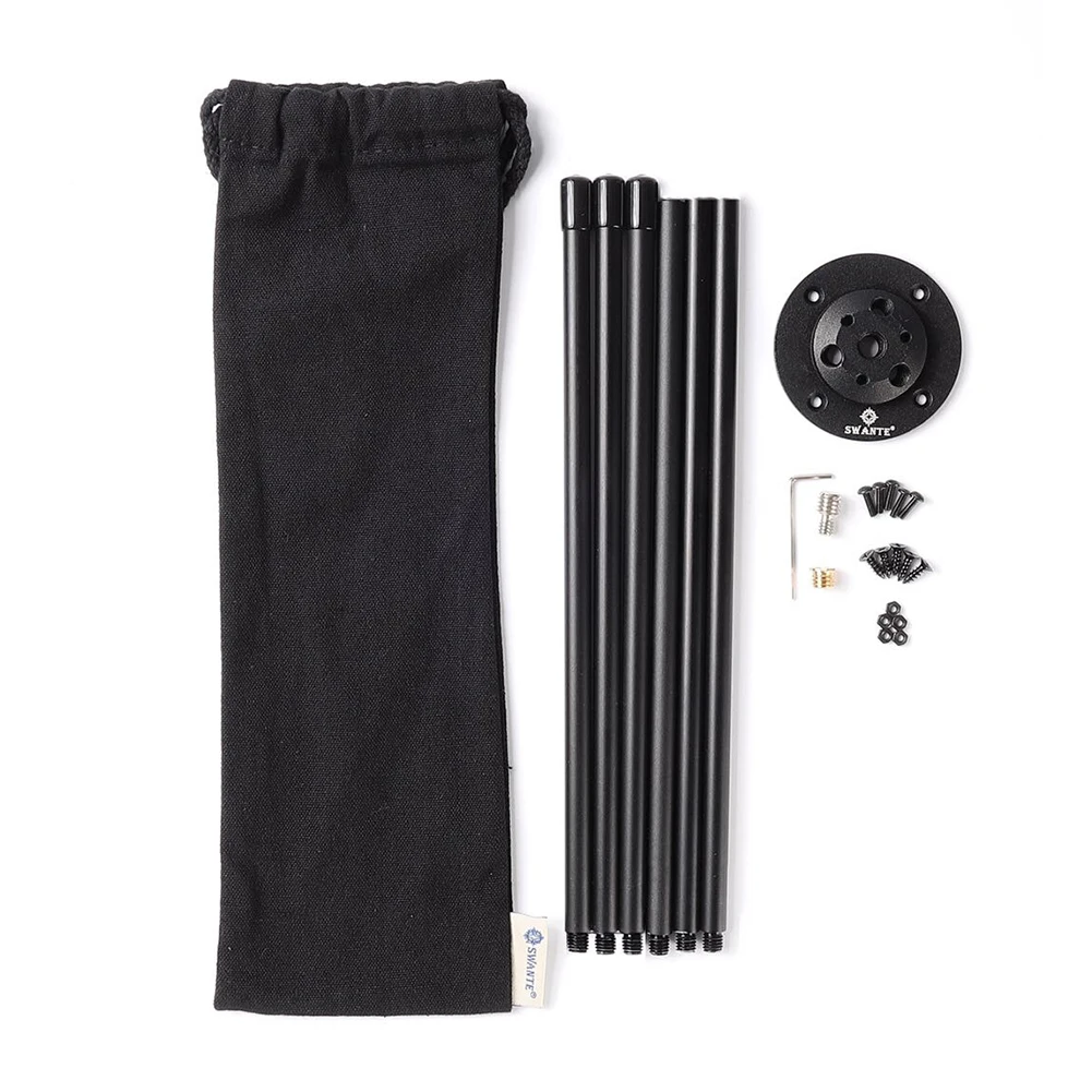 

Набор штативов из алюминиевого сплава, Регулируемый Настольный штатив, портативный легкий многофункциональный, для путешествий на открыто...