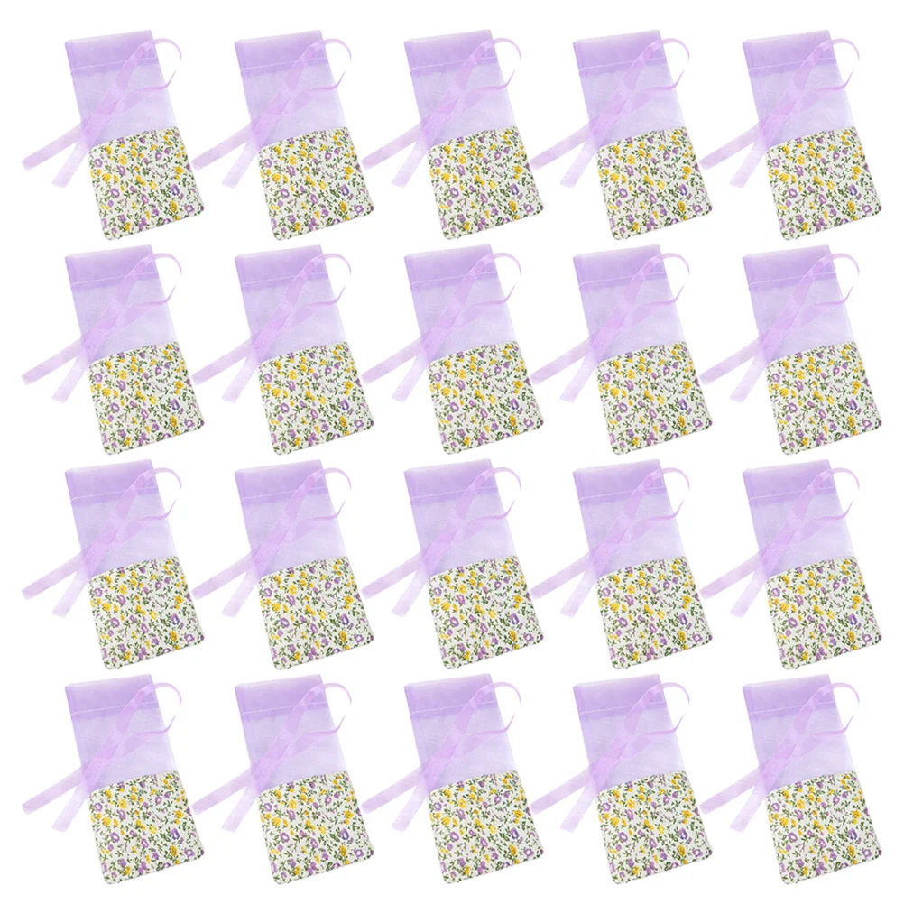 

Lavender Sachet Sachets Empty Scented Organza Gift Fragrance Pouches Favor Drawstring Gauze Drawers Sheer Wedding French Pouch