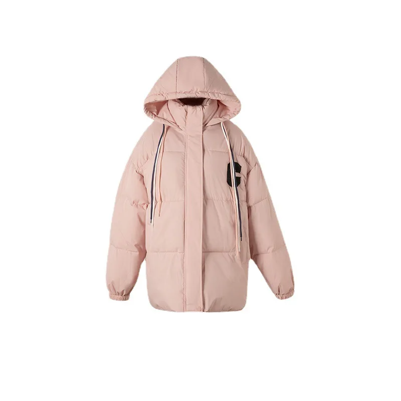 Winter Jacket Women 2022 Thick Hooded Cotton Padded Short Coat Female Korean Loose Puffer Parkas Ladies Oversize Female Clothing
