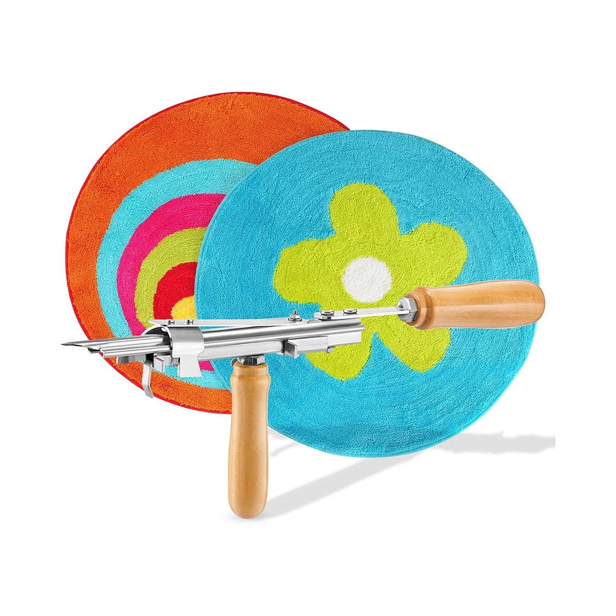 

Loop Pile Manual Tufted Tool 8-15 Mm/ 0.31-0.59 Inch Loop Pile Height Rugs Device Handheld Rug Carpet Machine