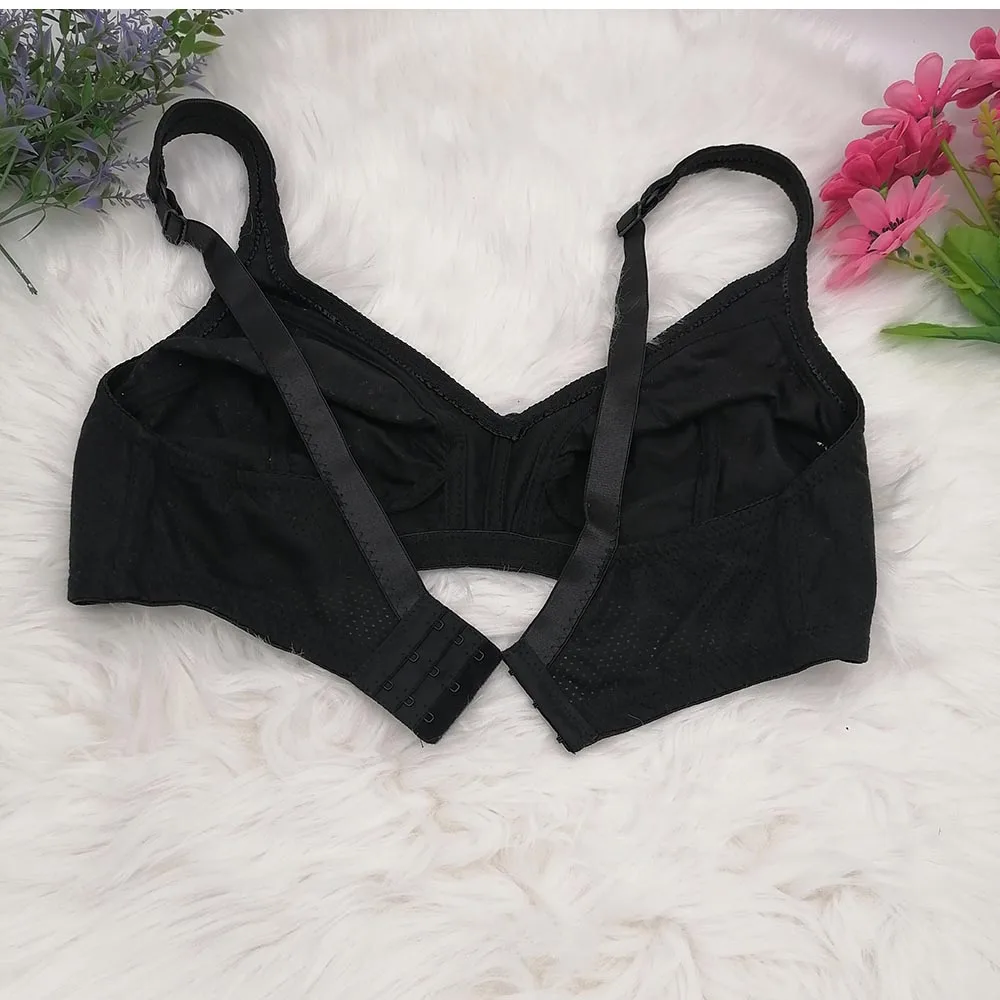 Фото sexy Lace Bra wire free bra for women underwear Seamless Push up bra top plus size 90 95 100 105 110 115 C D E F cup bras C29 №2