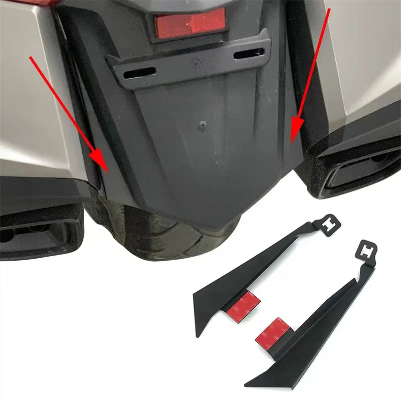 

2018-2023 For Honda GL1800 F6B Motorcycle Accessories Rear Fender Decorative Filler Strips Mudguard Baffle Extension Black