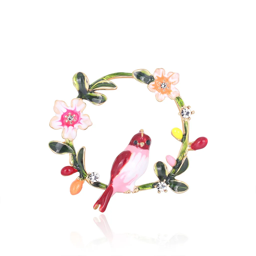 

New Fashion Personality Animal Jewelry Bird Brooch