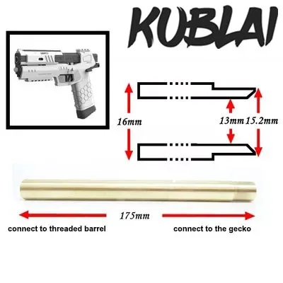 

Литье под давлением KUBLAI Gecko 1,0, металлический внутренний корпус Gecko 2,0