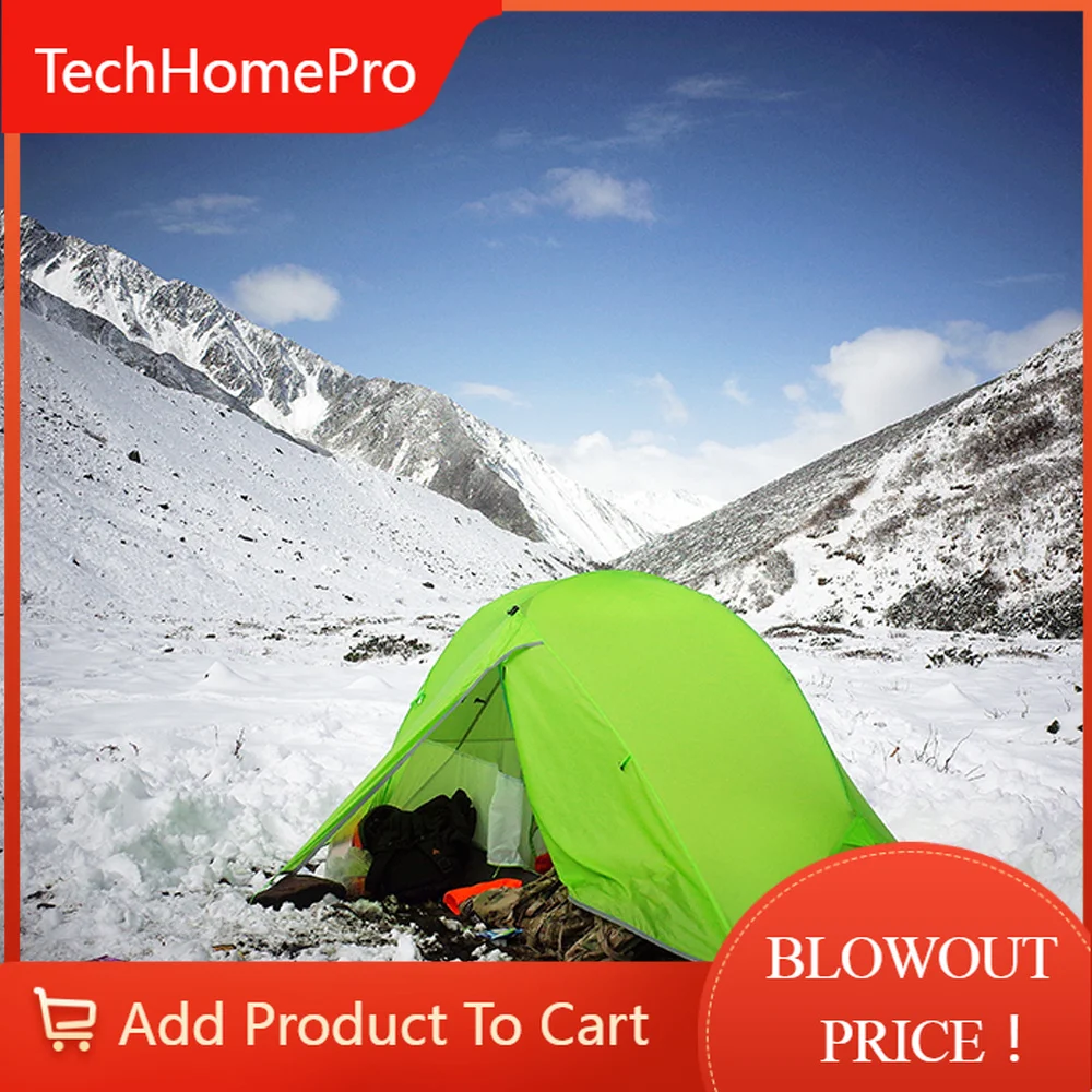Фото Палатка TechHPASTA GEAR Greenmountain 2 Ultralight – идеальна для походов, треккинга, велоспорта и активного отдыха на природе №1
