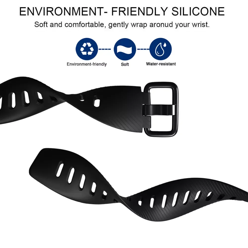 

New Fashion Smart Accessories Wristband Strap For Honor Band 5 Bracelet With Protective Film Wrist Strap For Huawei Band 4