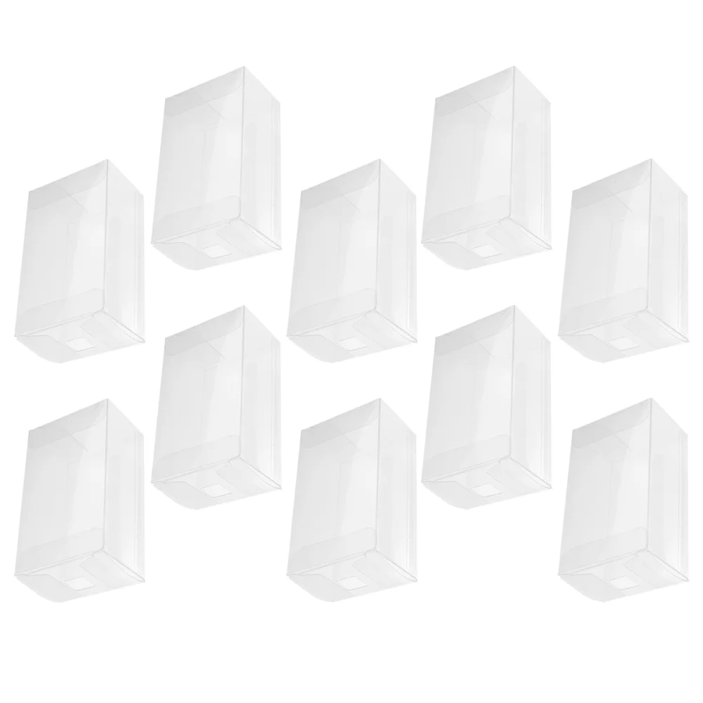 

10pcs Clear Ice Cream Candy Boxes Party Favors Cakesicle Boxes Multipurpose Packaging Cases
