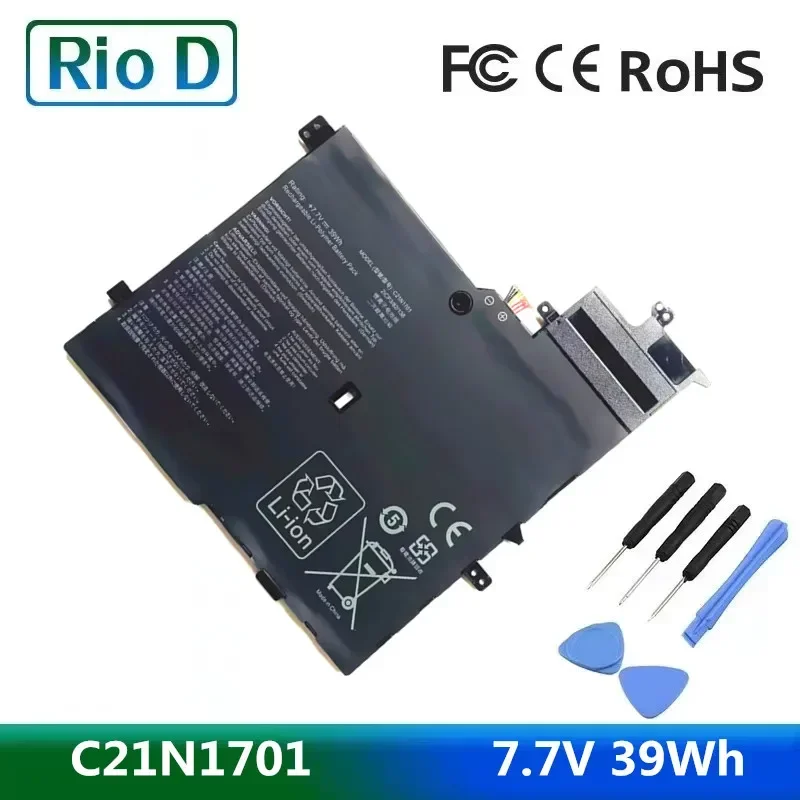 C21N1701 Аккумулятор для ноутбука Asus VivoBook S406U S460UA S406UA-BM360T S406UA-BM146T K406UA C21PQC5 Notebook
