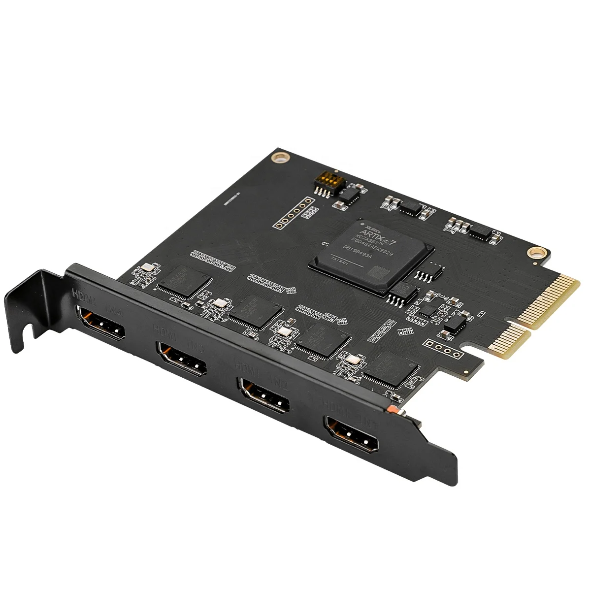 

IOCREST Quad HD MI Video Capture Card PCI-e x4 Interface Multi-Channel Live Streaming