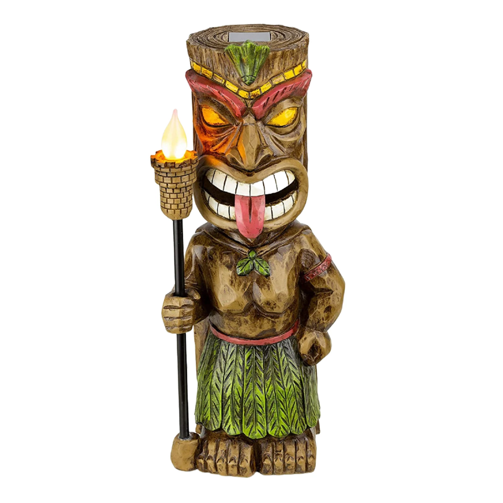 

Solar Garden Lights Outdoor Solar Primitive Statue Ornament Waterproof Resin Figure Sculpture With Solar Powered Lights