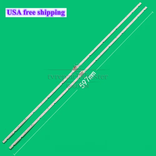 

LED Strips for Samsung BN61-15485A UE55NU7100 AOT_55_NU7300_NU7100_2X40_3030C led tv bar