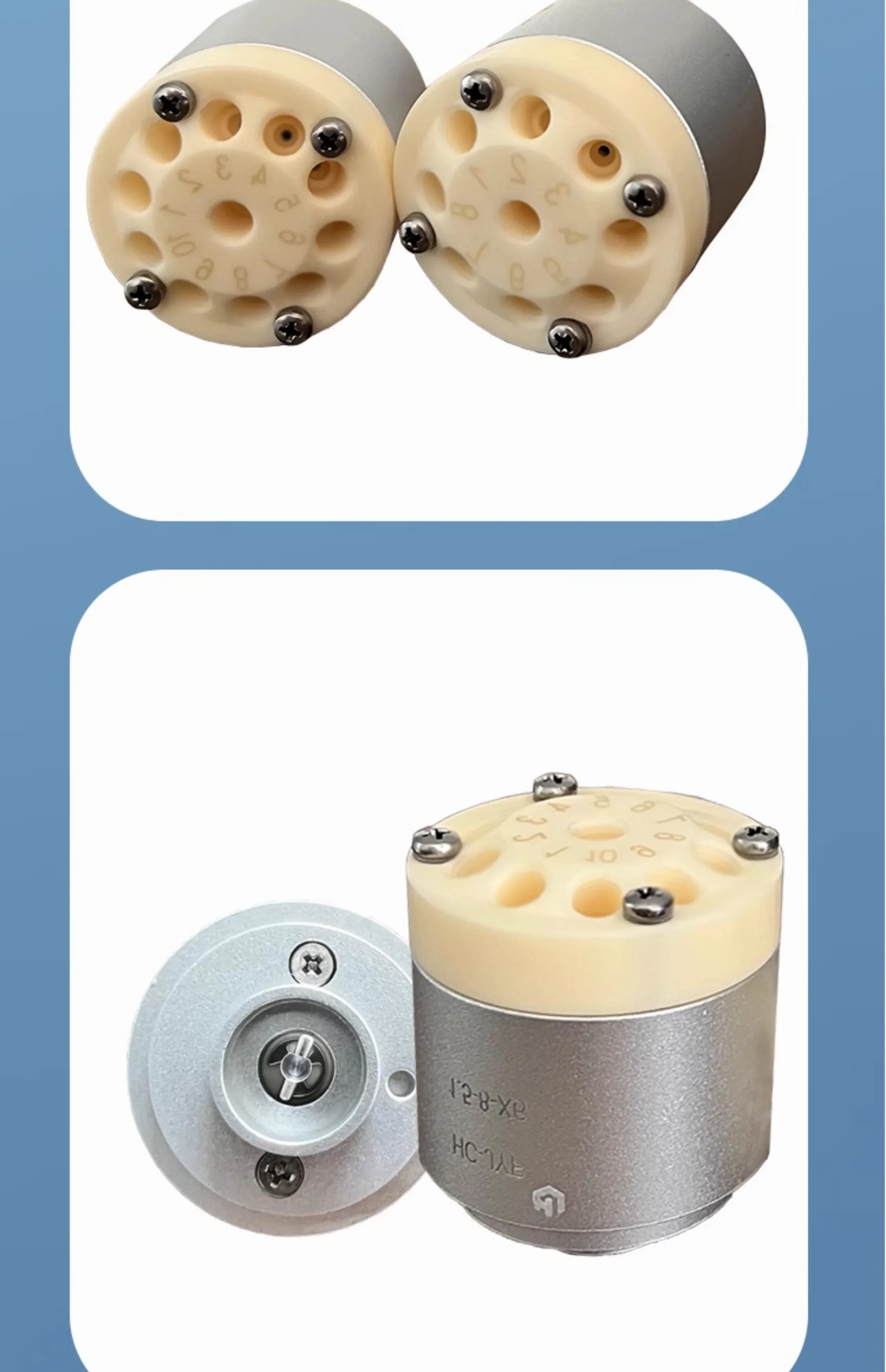 Опции переключающей головки клапана Прожектор COD 810 многоканальная головка VICI