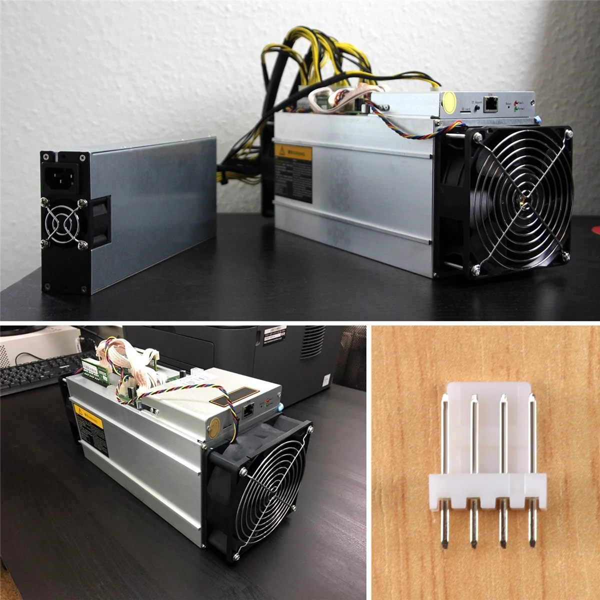50 шт. разъем KF2510 штырьковый 2 54 мм 4-контактный вентилятора для ASIC Miner Antminer S9 Z9 Z15 L3 +