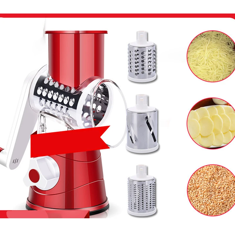 

Ручная овощерезка, слайсер, кухонные аксессуары, многофункциональная круглая Поворотная мандолина, слайсер для картофеля, сыра, кухонные гаджеты