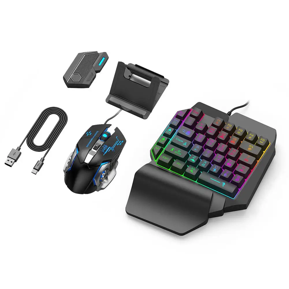 

Bluetooth-совместимый джест курица артефакт набор для стрельбы умная клавиатура мышь престол набор для Android IOS