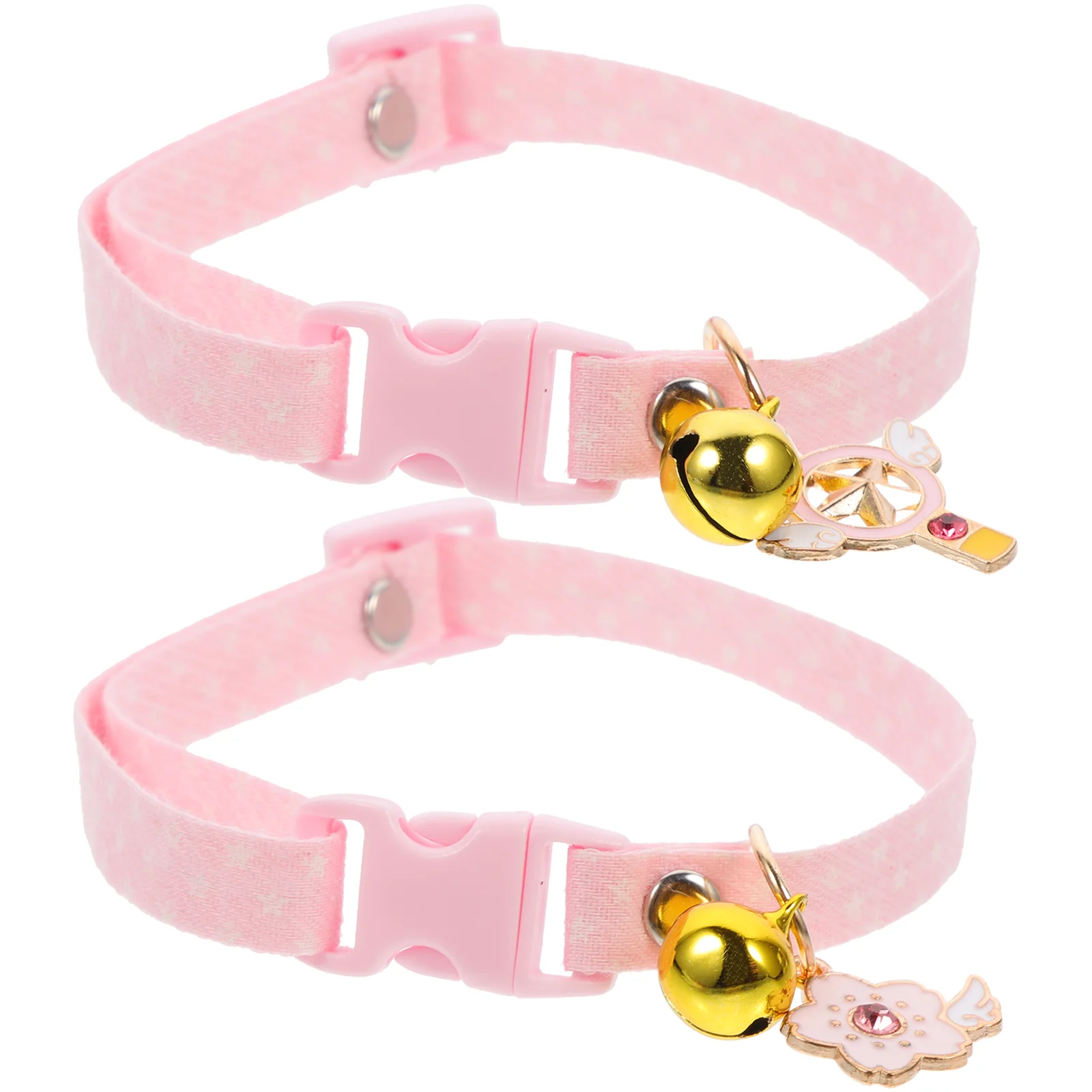 

Collar Cat Kitten Bell Pet Cute Choker Safety Accessories Collars Neck Wrap Harness Dog Lovely Cosplay Costumes Buckle Animal