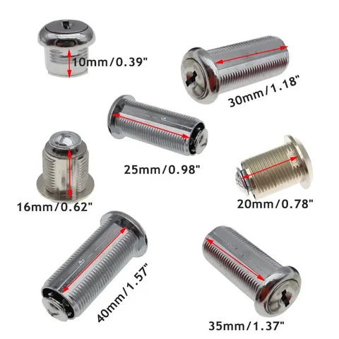 Замок безопасности 10/16/20/25/30/35/40 мм шкаф для документов почтовый ящик ящик шкафчик мебельные замки ящик DIY инструменты для шкафа
