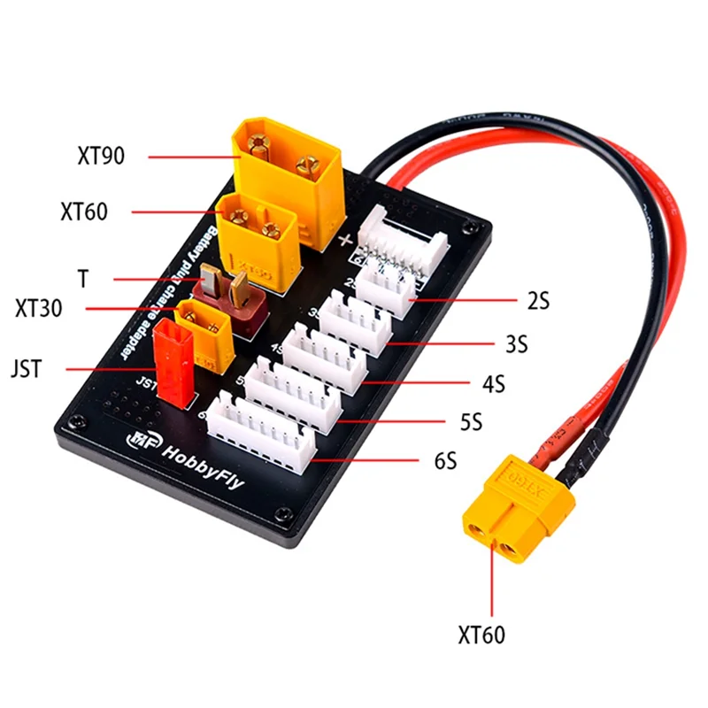 XT30 XT60 XT90 JST T разъем Lipo плата зарядного устройства 2-6S параллельный баланс зарядная