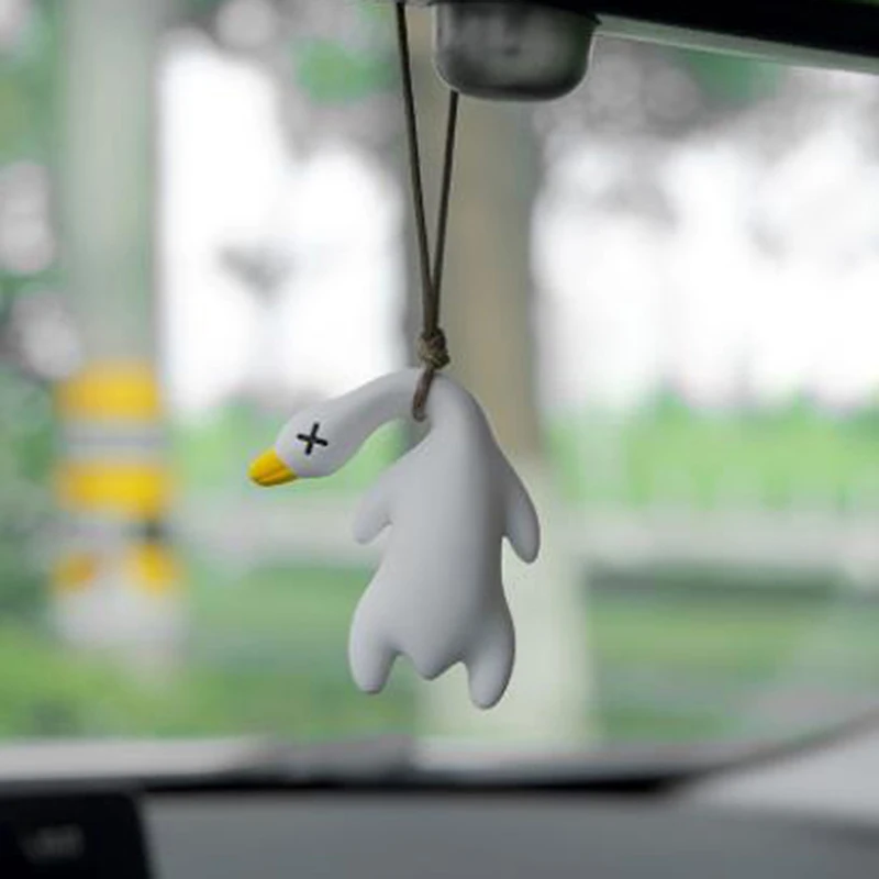 Качелиная утка автомобильная подвеска забавная качели подвесное украшение для