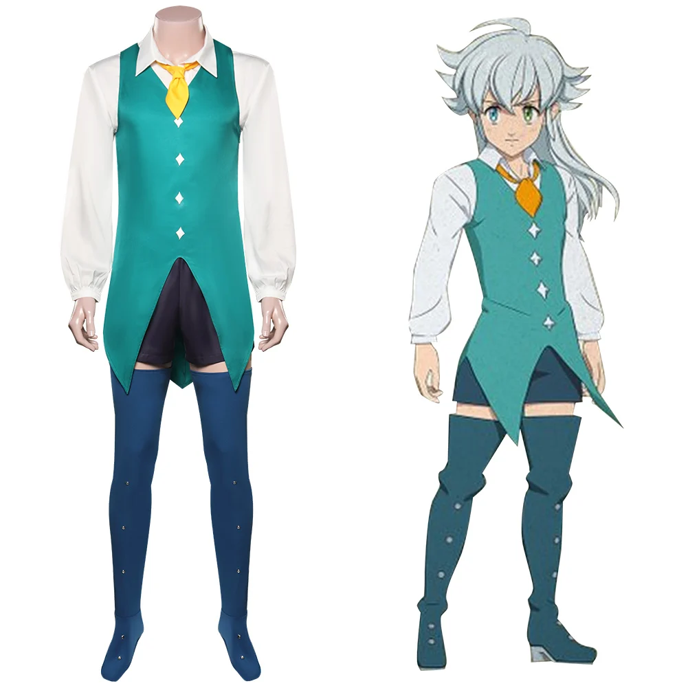 

Nanatsu no Taizai：Ensa no Edinburgh Tristan Cosplay Costume Outfits Halloween Carnival Suit Role Play