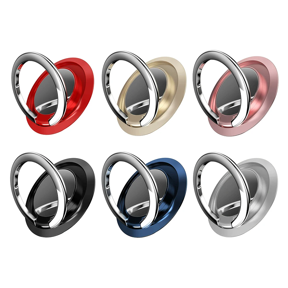 

360 Finger Ring Mobile Phone Holder Portable Durable Car Phone Holder Universal Car Interior Accessories Magnetic