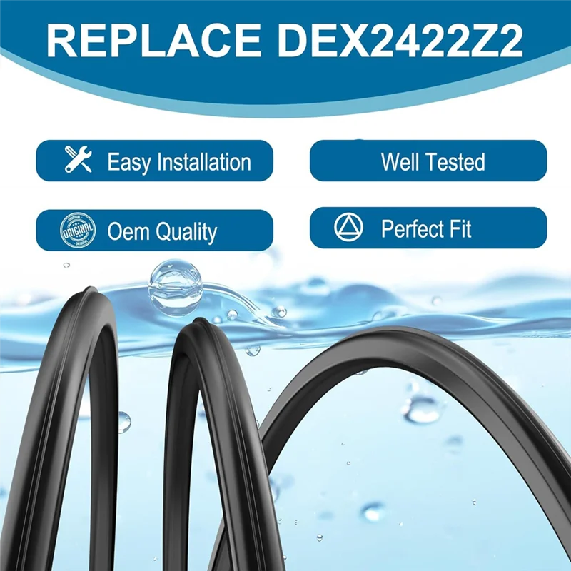 Фото ABFS DEX2422Z2 металлическое усиленное уплотнение, для фильтра для бассейна Hayward Pro-Grid De и Swimclear, замена для DE2420 DE3620 DE4820 №4