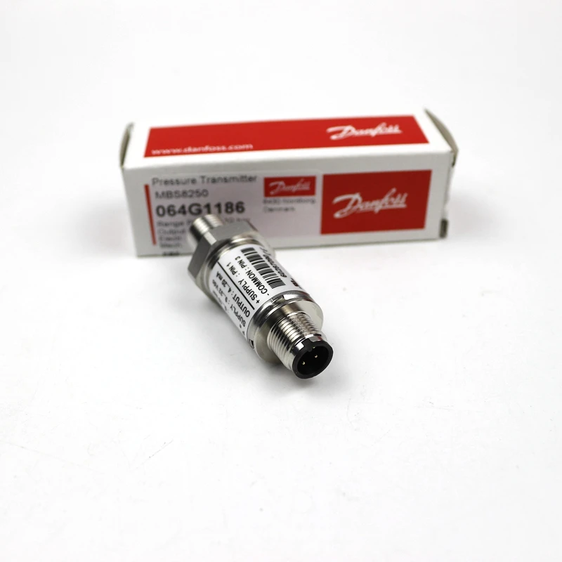 

Danfoss MBS8250 064G1186 pressure sensor new and original 0-10bar level of protection IP67 output signal 4-20mA