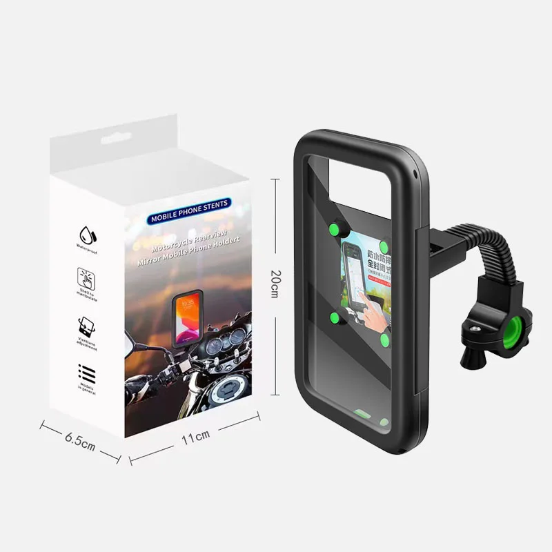 

Universal Bicycle Motorcycle Phone Holder Waterproof Bike Phone Case Bag for iPhone Xs Xr X 13 12 10 9 8 7 Samsung Xiaomi
