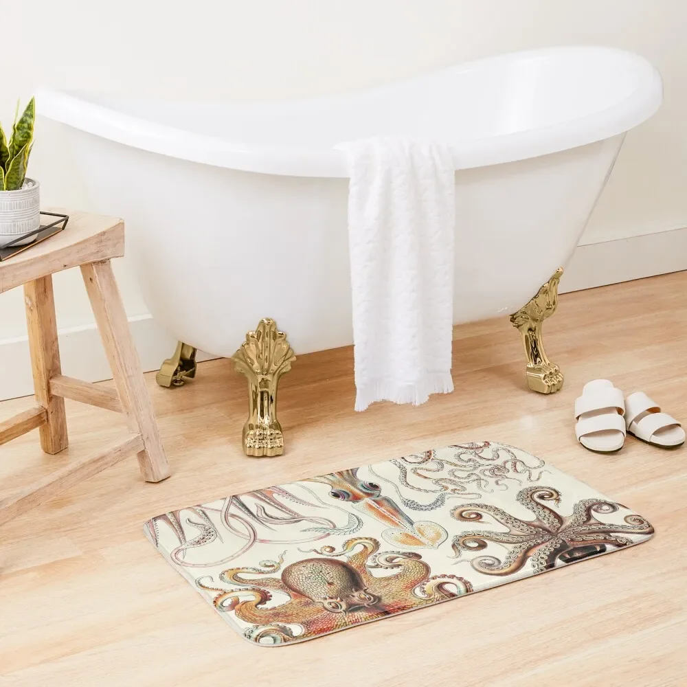 Винтажный коврик для ванной Эрнст Haeckel-Gamochonia научная иллюстрация кухонный